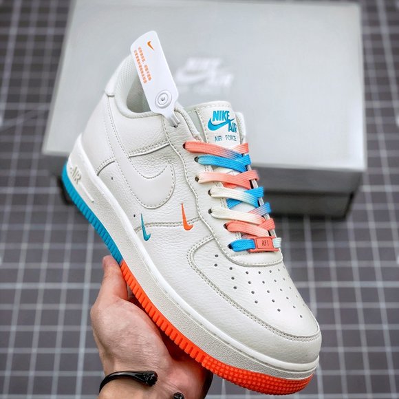 air force 1 07 red and blue